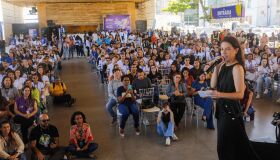 Governadora Raquel Lyra abre evento Ciência Jovem no Cais do Sertão, no Recife