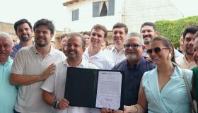 Miguel Coelho e Fernando Filho participam das celebrações dos 190 anos de Salgueiro