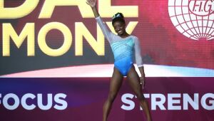 Simone Biles, primeira atleta a ter o próprio emoji no Twitter