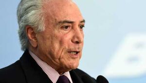 ''É claro que já pré-ganhamos'', diz Temer em ato de Nunes