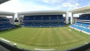 Quase sete anos após a Copa de 2014, Arena Pantanal ainda está inacabada