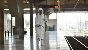 Comando do Nordeste leva banda a hospitais e faz ações de desinfecção