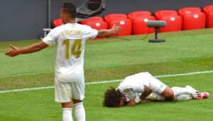 Marcelo sofre lesão muscular e não deve mais jogar Campeonato Espanhol