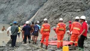 Deslizamento de terra mata 126 mineiros no norte de Mianmar