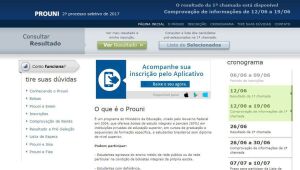 Prouni disponibilizará 167.789 bolsas em 1.061 instituições privadas