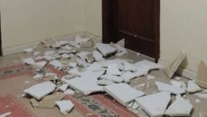 Brasileiro a 20 km do local da explosão no Líbano viu teto de gesso da casa cair