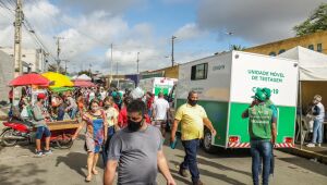 Retorno da Feira da Sulanca de Caruaru contou com fiscalização, testagem e distribuição de EPI