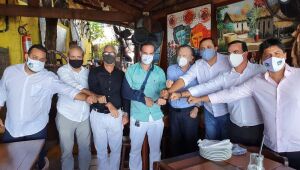 PSL e PROS lançam chapa com Jorge Federal e Gustavo Rosa de vice em Olinda
