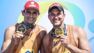 André e George faturam 1ª etapa do Circuito Nacional de Vôlei de Praia