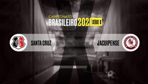 Acompanhe o lance a lance de Santa Cruz x Jacuipense/BA