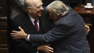 Ex-presidentes uruguaios Mujica e Sanguinetti renunciam ao Senado no Uruguai