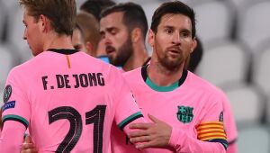 Com gol de Messi, Barcelona vence Juventus, pela Liga dos Campeões
