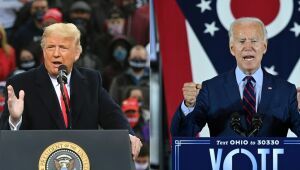 Trump e Biden visitam estados-chave no último fim de semana antes das eleições nos EUA