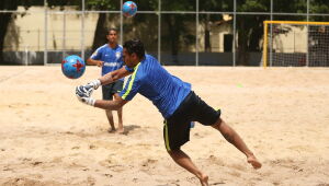 Com jogos no Santos Dumont, Brasileiro de Beach Soccer começa nesta quarta