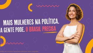 Camila Pitanga estrela campanha do TSE por mais mulheres na política