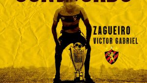 Zagueiro do Sport, Victor Gabriel é convocado para a seleção sub-17