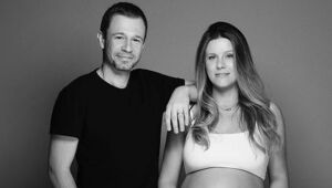 Nasce a primeira filha de Tiago Leifert e Daiana Garbin