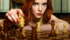'O Gambito da Rainha' é série original mais vista em toda a história da Netflix