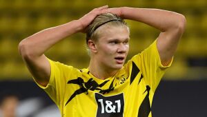 Lesão tira Haaland do Borussia Dortmund até janeiro
