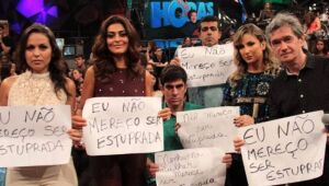 Marcius Melhem já participou de campanha antiestupro na Globo