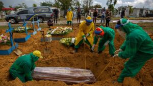 Brasil tem 1,1 mil mortes por covid-19 registradas em 24 horas