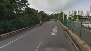 Ciclistas são atropelados por motocicleta na Via Mangue