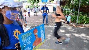 Prefeitura do Recife promove ação educativa nos parques por respeito às medidas de prevenção