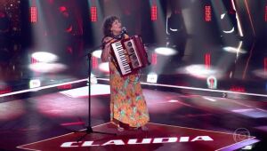 Cantora Ceiça Moreno é novamente Pernambuco no The Voice +