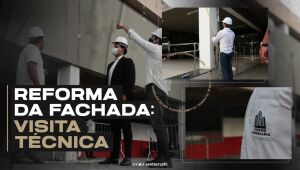 Santa Cruz recebe visita técnica para iniciar obras na fachada do Arruda