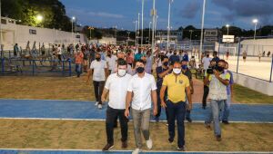 Inaugurado parque com 10 mil metros quadrados em Jaboatão Centro