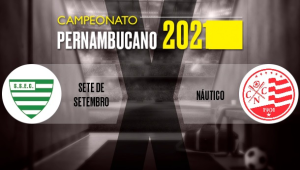 Acompanhe o lance a lance de Sete de Setembro x Náutico, no Lacerdão