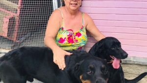 Família recupera cães que fugiram após 'abrirem' portão eletrônico