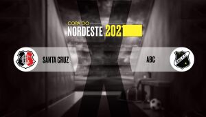 Acompanhe os detalhes de Santa Cruz x ABC, pela Copa do Nordeste