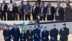 Comitiva brasileira é obrigada a usar máscara e seguir medidas contra a Covid em Israel