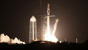 Lançado o 3º voo tripulado da SpaceX com destino à Estação Espacial