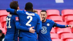 Chelsea elimina City com gol de Ziyech e vai à final da Copa da Inglaterra