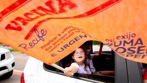 Carreata pede vacinação já contra a Covid-19 para as pessoas com deficiência em Pernambuco