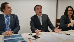 Bolsonaro repete o filho, chama Renan de vagabundo e vê crime na CPI da Covid