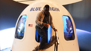 Blue Origin anuncia primeiro voo tripulado para julho e ainda há lugar