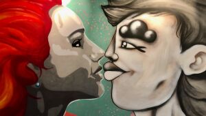 Grafites de Cajú e Galo de Souza ocupam a Christal Galeria