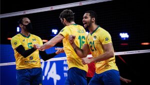 Já classificado, Brasil perde para Rússia na Liga das Nações de vôlei
