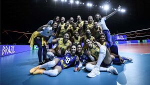 Vôlei: seleção feminina garante vice-liderança na Liga das Nações