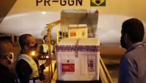 Pernambuco recebe mais 310 mil doses de vacinas da Astrazeneca/Fiocruz