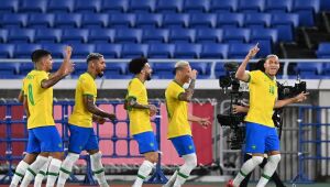 No futebol masculino, Brasil enfrenta o Egito por vaga nas semifinais