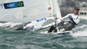 Scheidt sai das Olimpíadas sem medalha, mas com recorde em participações