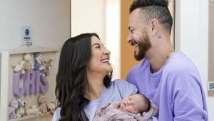 Bianca Andrade e Fred celebram primeira semana de filho Cris