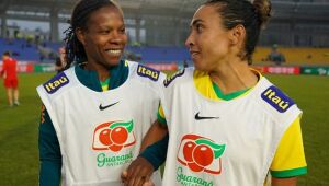 Formiga e Marta lideram maior delegação de jogadoras nordestinas em uma Olimpíada