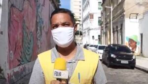 Depois da reportagem, vazamento na rua do Apolo é resolvido