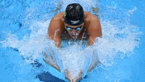 Vinícius Lanza e Caio Pumputis caem nas eliminatórias dos 200m Medley