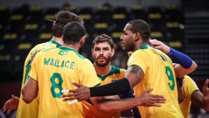 Seleção masculina de vôlei enfrentará o Japão nas quartas de final 